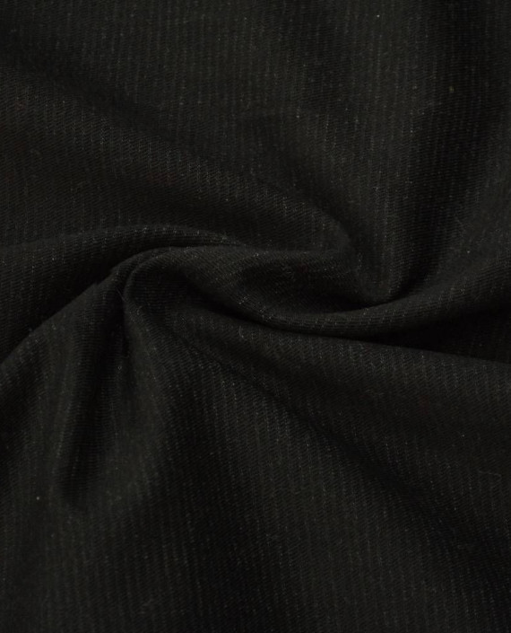 Ткань Хлопок Костюмный 1824 цвет черный картинка