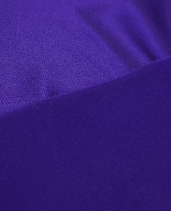 Ткань Подкладочная 0399 цвет фиолетовый картинка 2