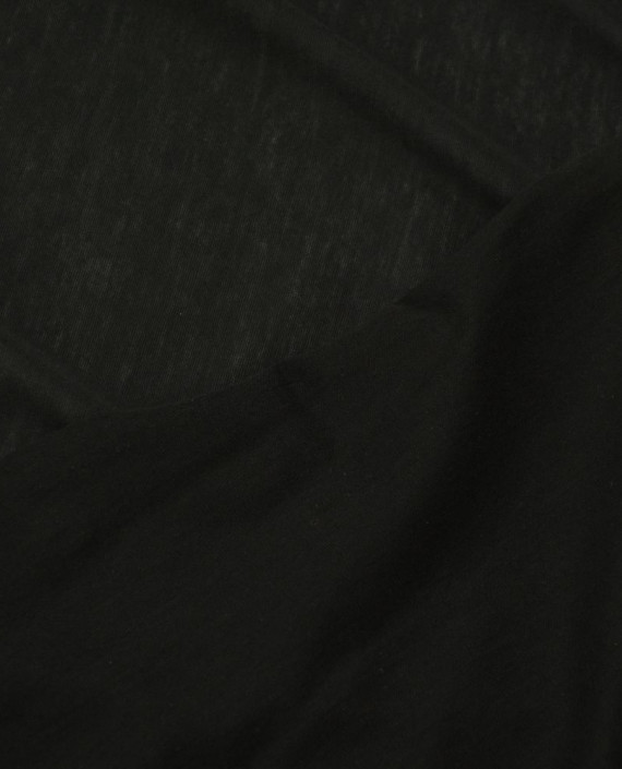 Ткань Трикотаж 1429 цвет черный картинка 2