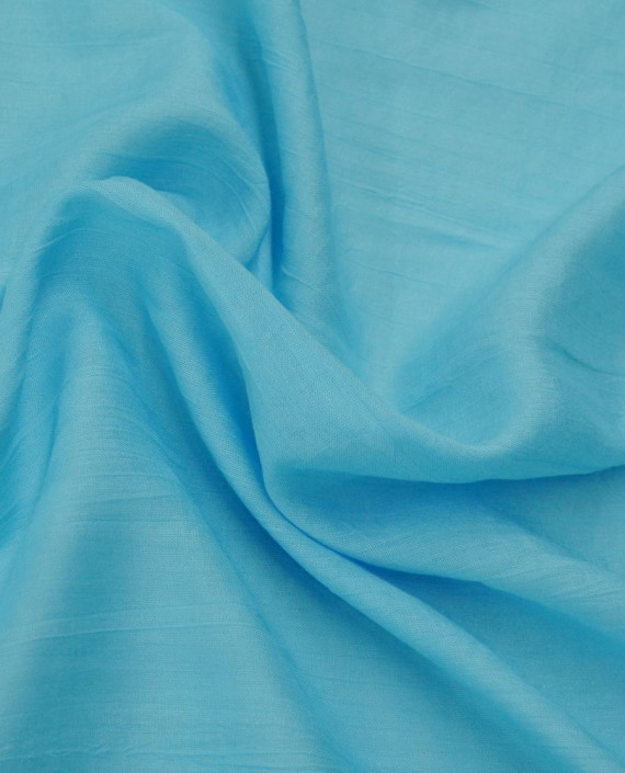 Ткань Штапель 0276 цвет голубой картинка