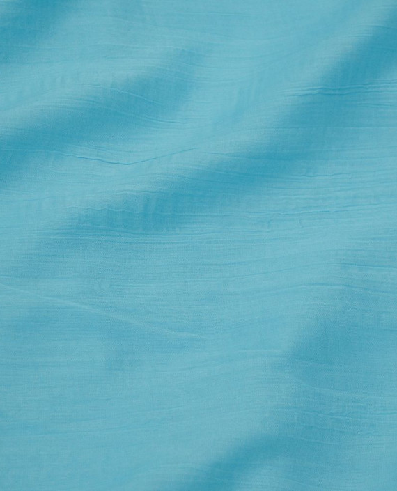 Ткань Штапель 0276 цвет голубой картинка 1