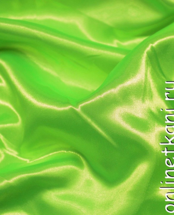 Ткань Атлас 060 цвет зеленый картинка