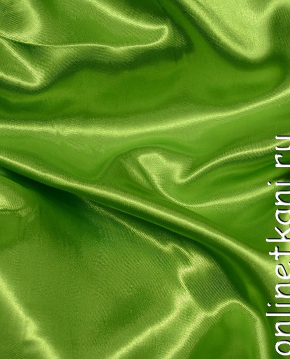 Ткань Атлас 068 цвет зеленый картинка