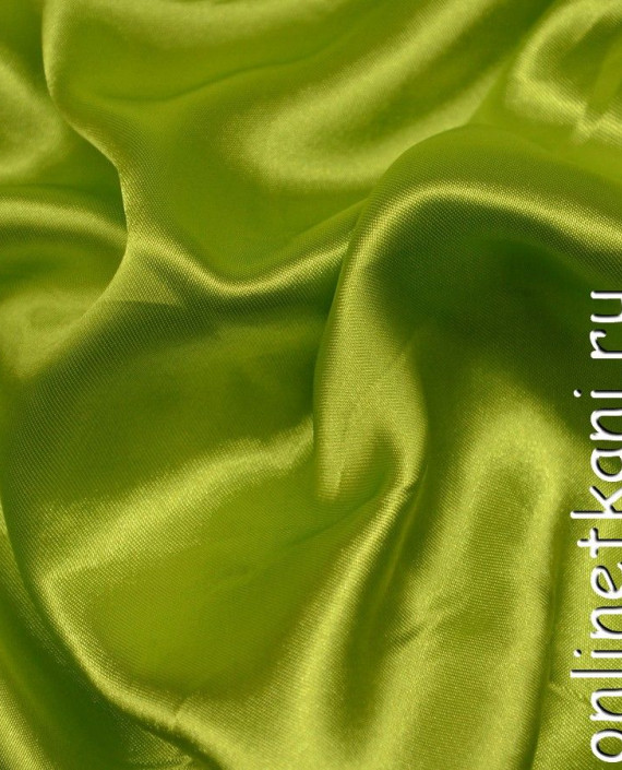Ткань Атлас 078 цвет зеленый картинка