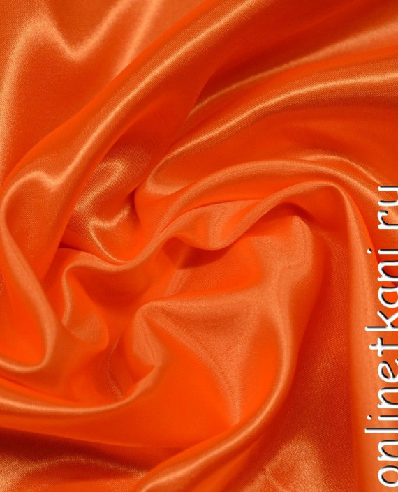Ткань оранжевый атлас картинка 1