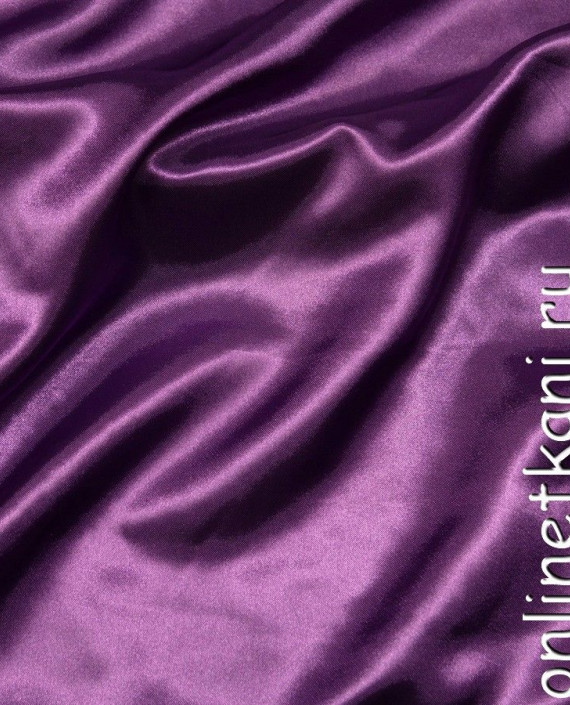 Ткань Атлас 088 цвет фиолетовый картинка