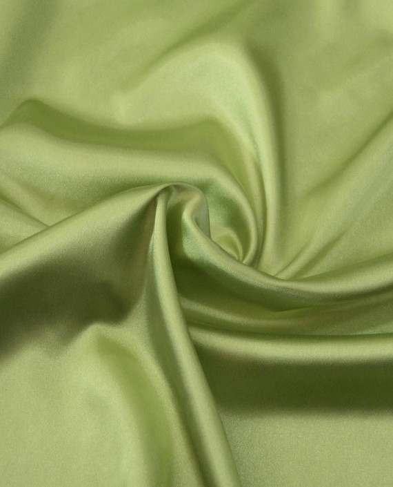 Ткань Атлас Стрейч 205 цвет зеленый картинка