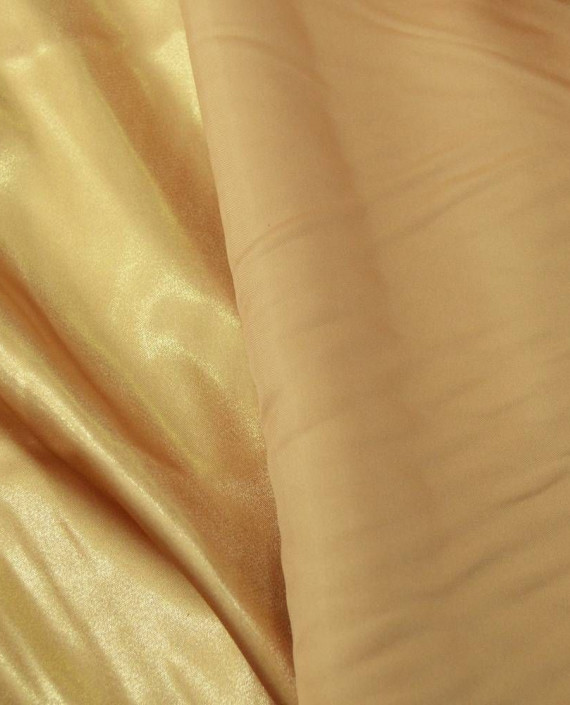 Ткань Атлас 206 цвет золотой картинка 1