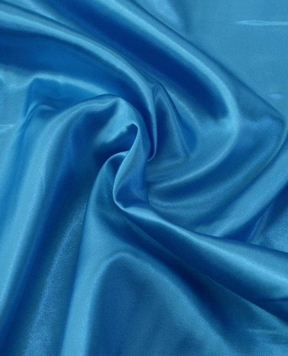 Ткань Атлас 221 цвет голубой картинка