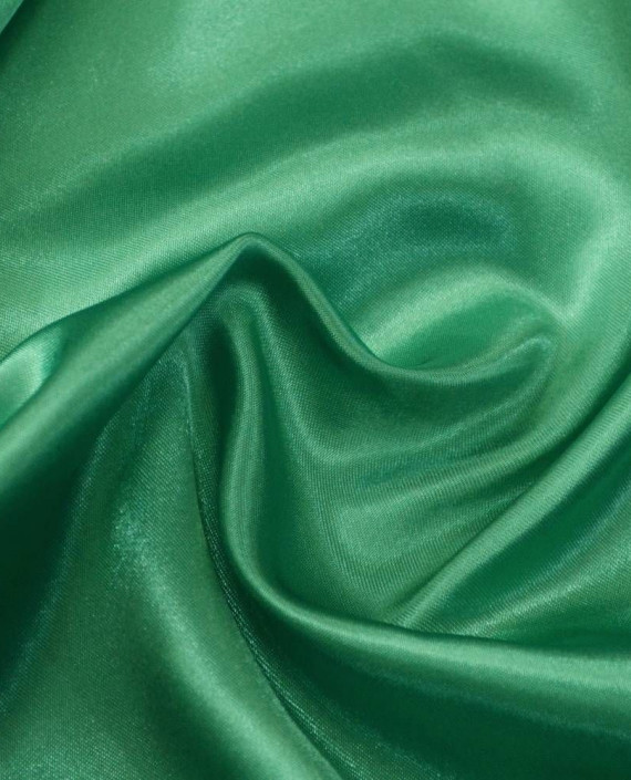 Ткань Атлас 229 цвет зеленый картинка