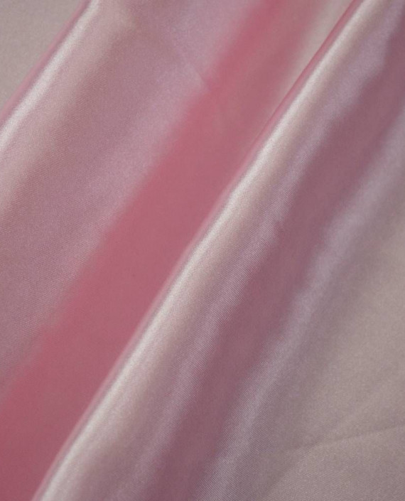 Ткань Атлас 240 цвет розовый картинка 1