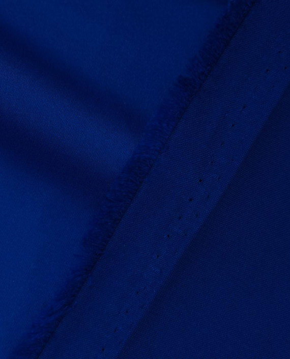 Атласная ткань 265 цвет синий картинка 2