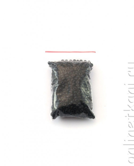 Бисер Черный (маленький пакет) 004 цвет черный картинка