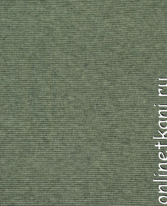 Ткань Трикотаж Чулок 0241 цвет зеленый меланж картинка