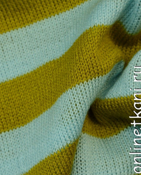 Ткань Трикотаж Чулок 0263 цвет разноцветный в полоску картинка 2