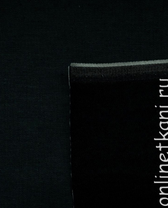 Ткань джинс "Две сущности" 085 цвет черный картинка