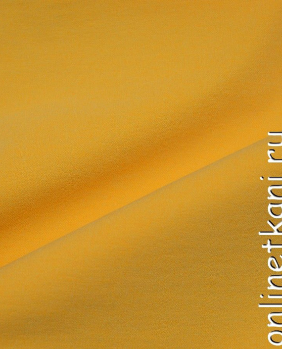 Ткань Хлопок Стрейч 144 цвет желтый картинка