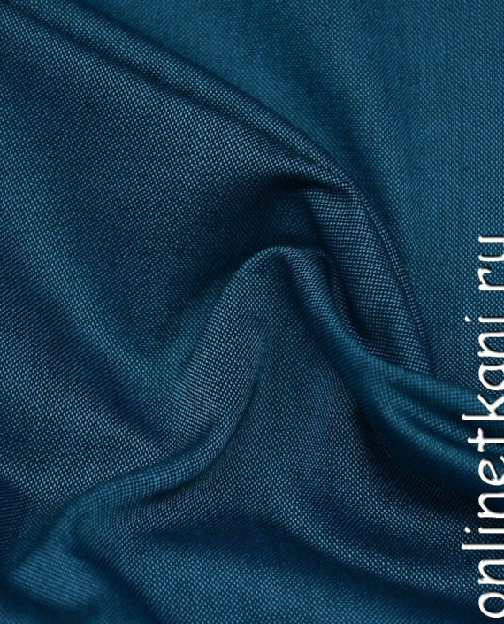 Ткань Хлопок 184 цвет синий картинка