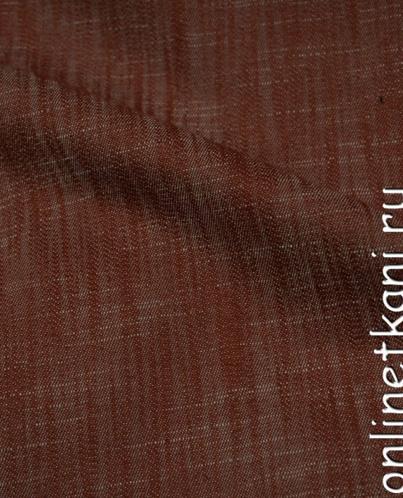 Ткань Джинс 212 цвет бордовый абстрактный картинка