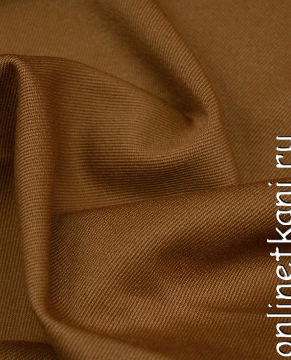 Ткань Джинс 219 цвет коричневый картинка 2