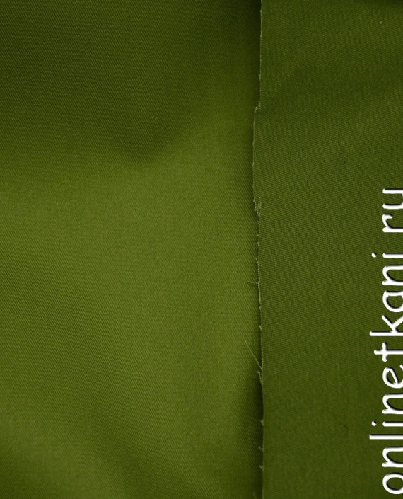 Ткань Джинс 353 цвет зеленый картинка 2