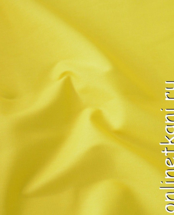 Ткань Джинс "Солнечный желтый" 407 цвет желтый картинка