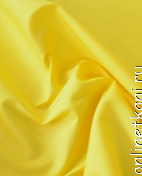 Ткань Джинс "Солнечный желтый" 407 цвет желтый картинка 2