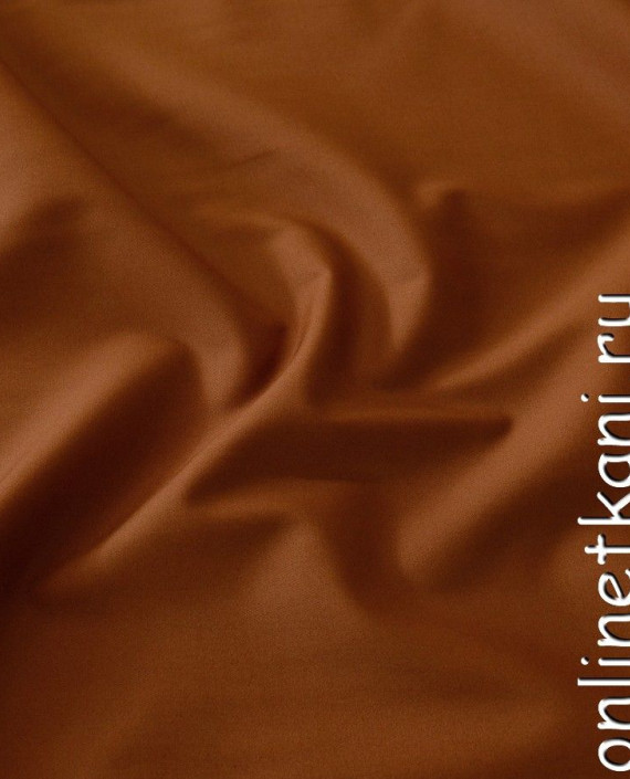 Ткань Хлопок 410 цвет коричневый картинка