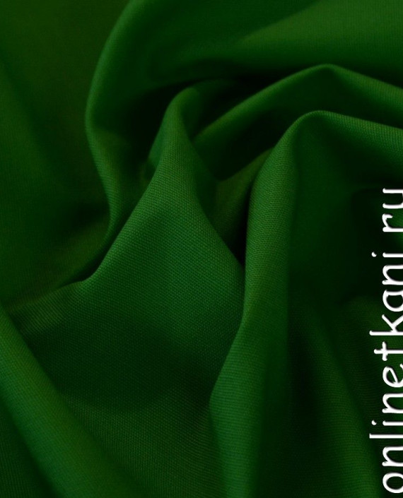 Ткань Джинс 422 цвет зеленый картинка 2