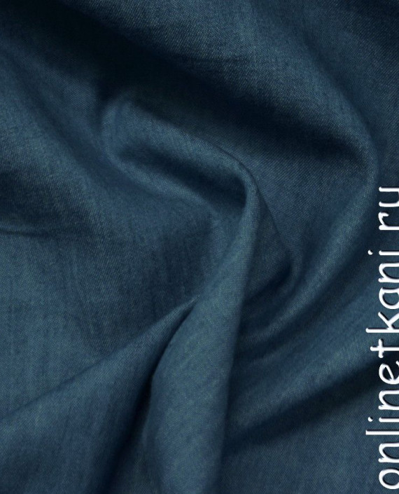 Ткань Джинс Рубашечный "Модена" 0956 цвет голубой картинка 1