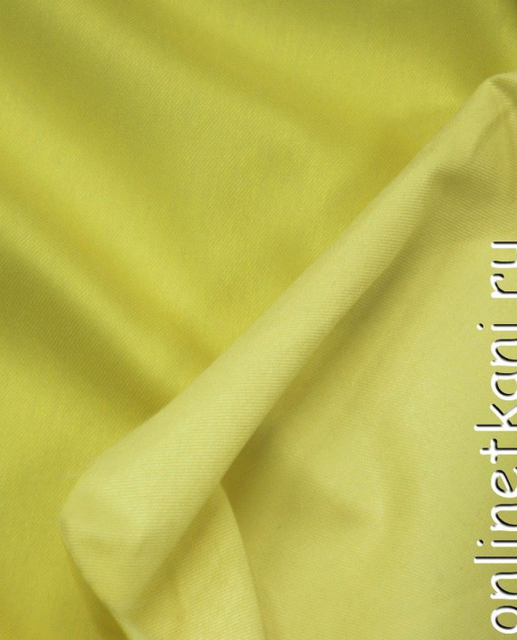 Ткань Джинс Рубашечный 0966 цвет желтый картинка 1