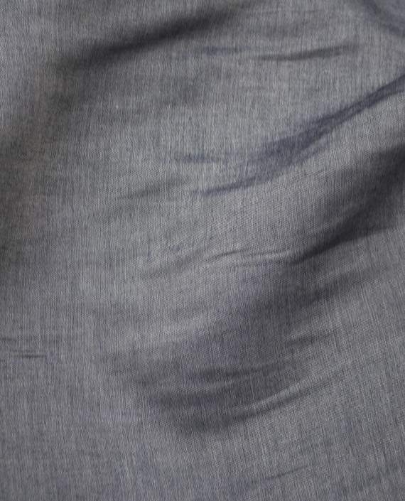 Ткань Джинс Рубашечный 543 цвет серый картинка 1