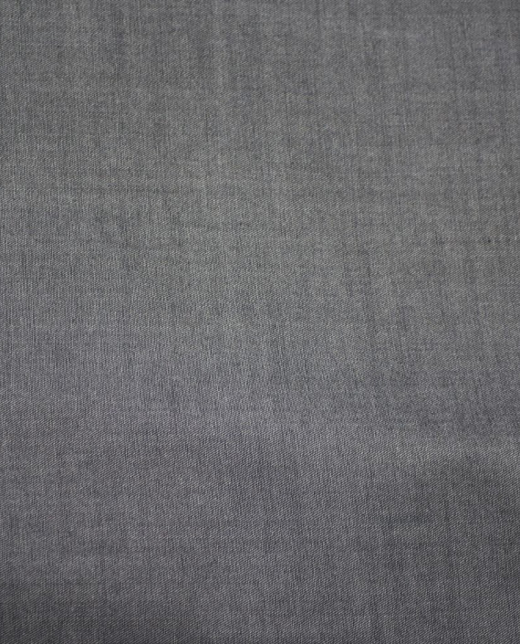 Ткань Джинс Рубашечный 545 цвет серый картинка 1