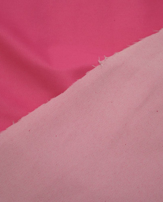 Ткань Джинс 555 цвет розовый картинка 1