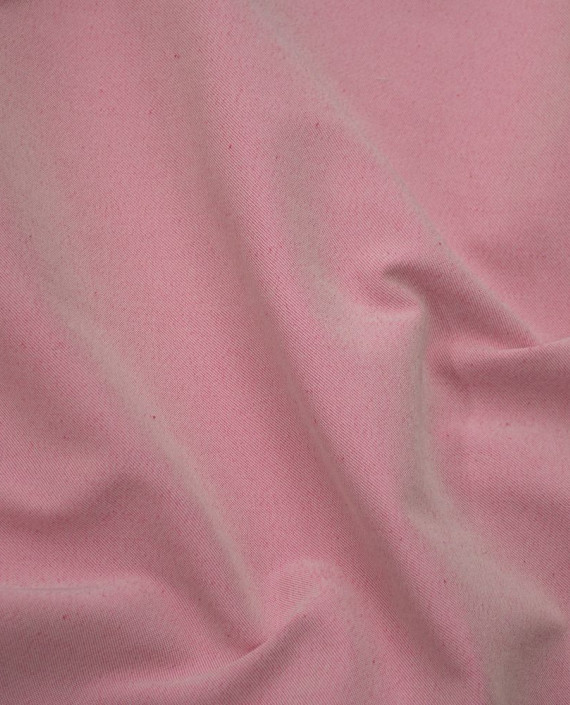 Ткань Джинс 555 цвет розовый картинка 2