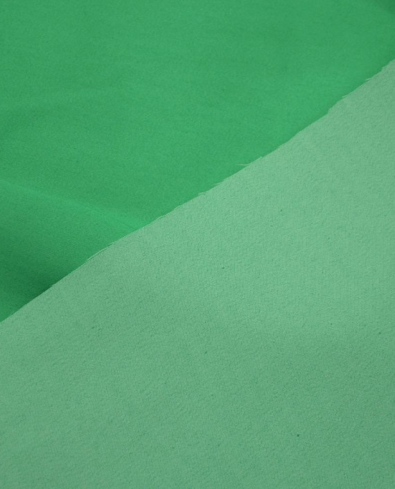 Ткань Джинс 558 цвет зеленый картинка 1