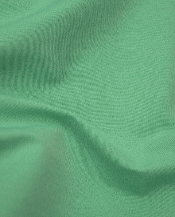 Ткань Джинс 558 цвет зеленый картинка 2