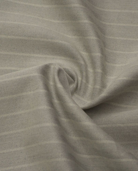Ткань Джинс 619 цвет серый в полоску картинка
