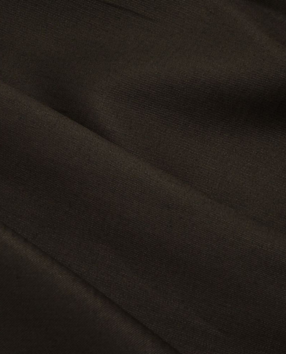 Последний отрез-3м Ткань Джинс 1634 цвет коричневый картинка