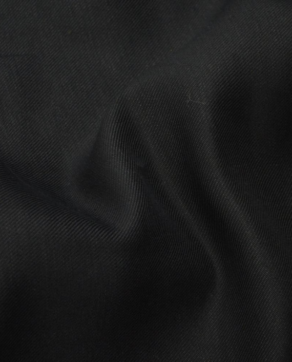 Ткань Джинс 636 цвет черный картинка 2