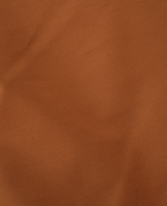 Ткань Хлопок Костюмный 649 цвет оранжевый картинка 2