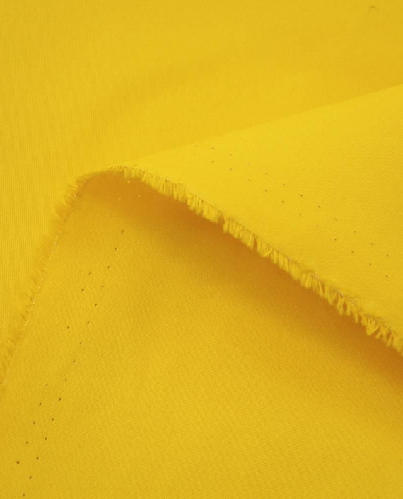 Ткань Джинс 737 цвет желтый картинка 1