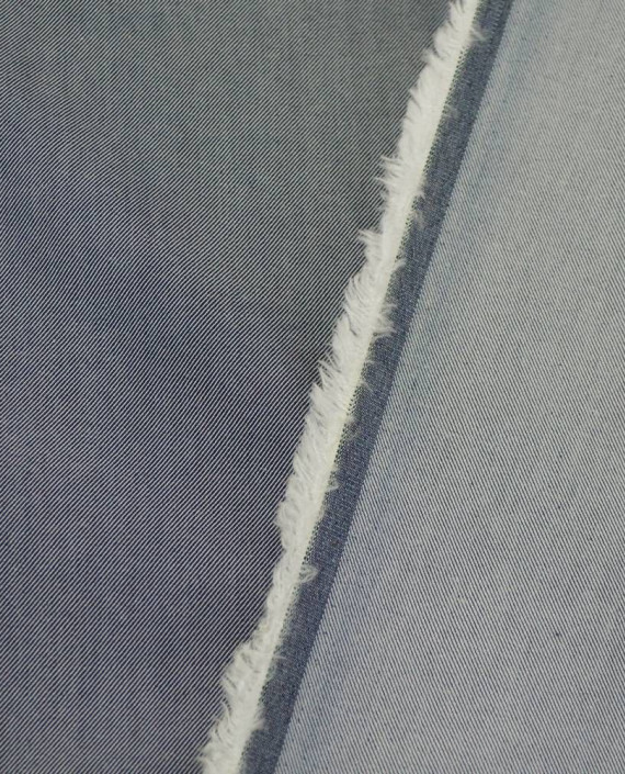 Ткань Джинс Рубашечный 838 цвет серый картинка 1