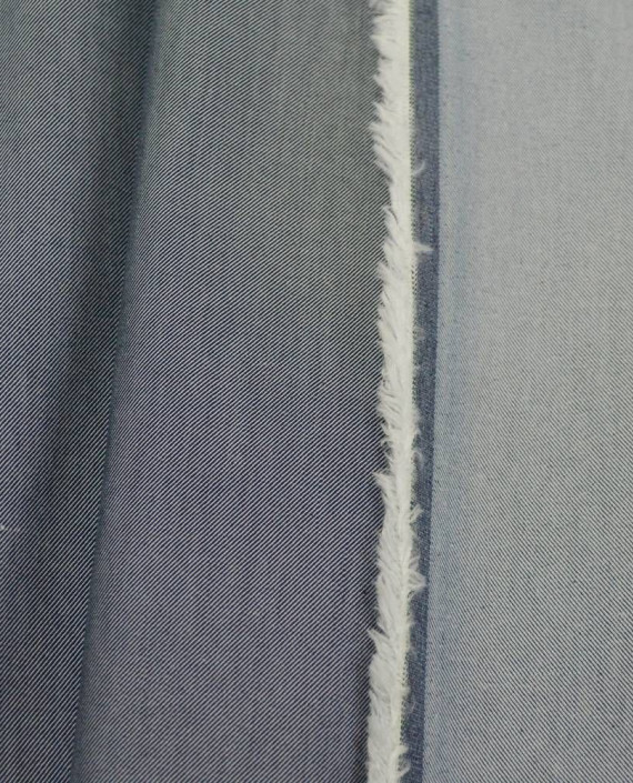 Ткань Джинс Рубашечный 838 цвет серый картинка 2