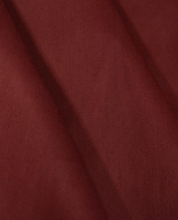 Ткань Джинс 856 цвет бордовый картинка 2
