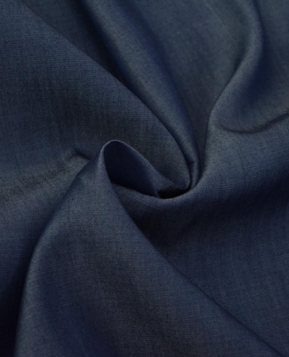 Ткань Джинс Рубашечный 862 цвет синий картинка