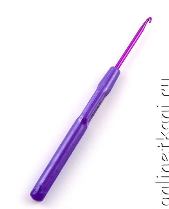 Крючок для вязания 002 цвет фиолетовый картинка