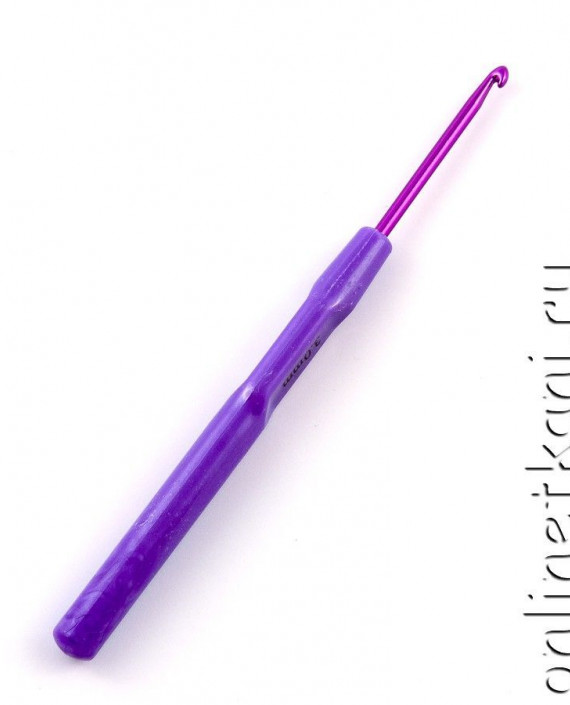 Крючок для вязания 004 цвет фиолетовый картинка