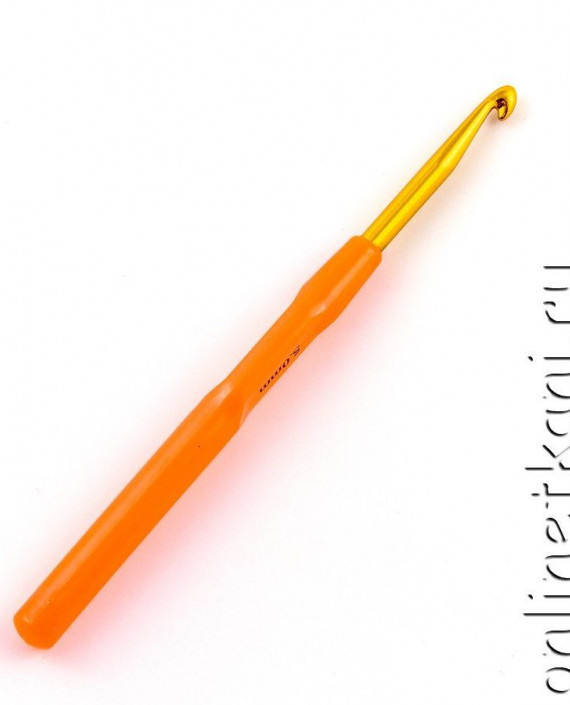 Крючок для вязания 008 цвет оранжевый картинка