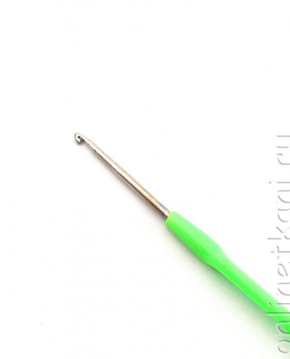 Крючок для вязания 2.5 мм 013 цвет зеленый картинка 1